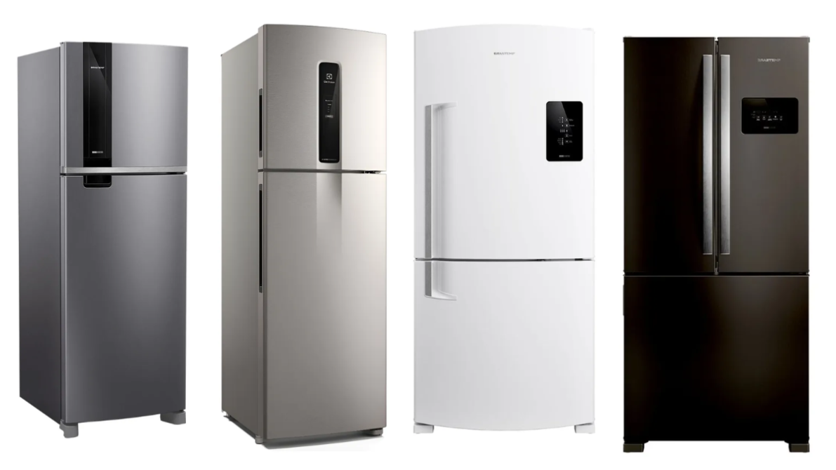 4 Opçôes de Geladeira Para Sua Cozinha. 1 Geladeiras